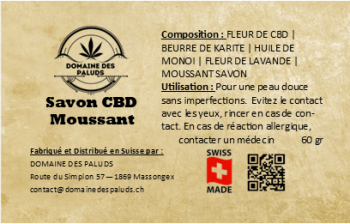 Savon au CBD - Moussant - Swiss Made – Image 4